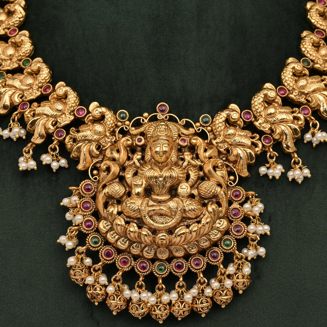 Temple Necklace Set