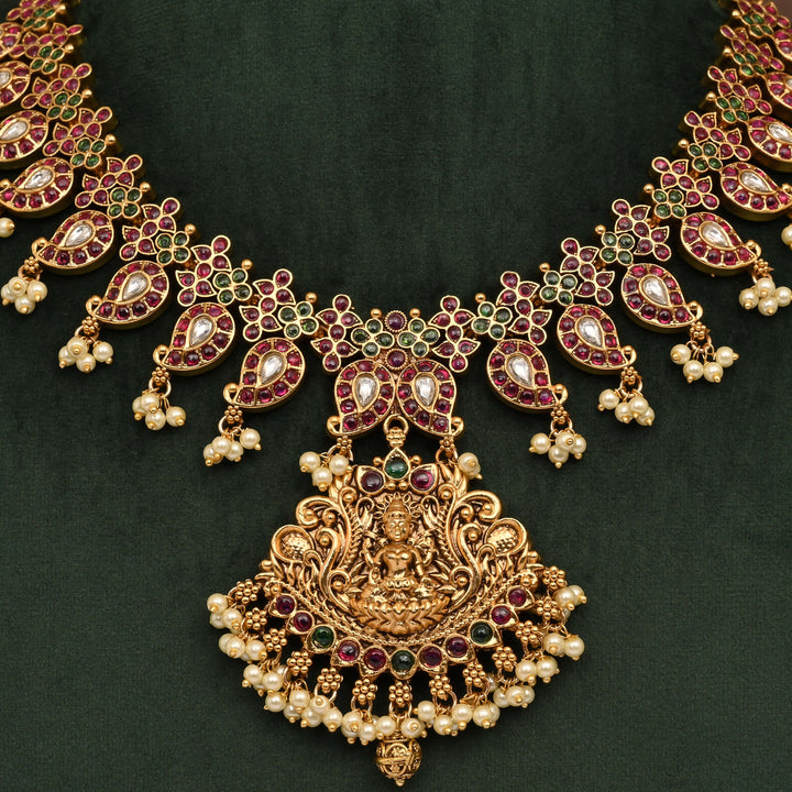 Temple Necklace Set