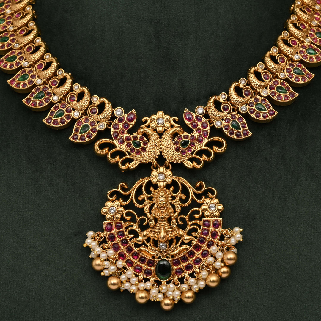 Temple Necklace Set