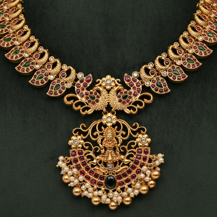 Temple Necklace Set