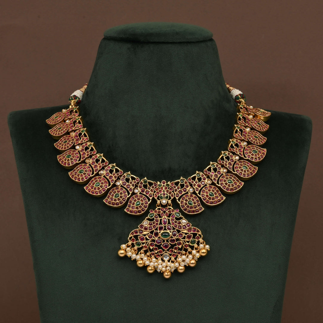 Temple Necklace Set