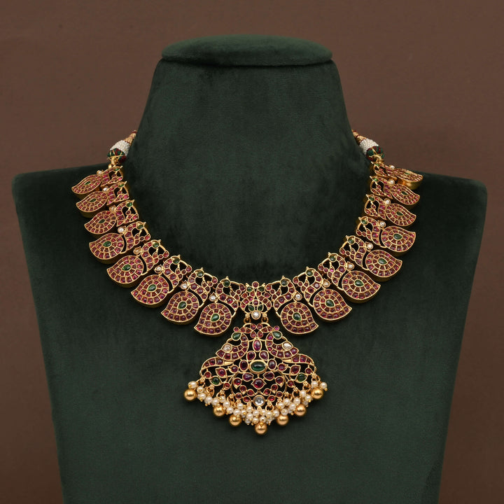 Temple Necklace Set
