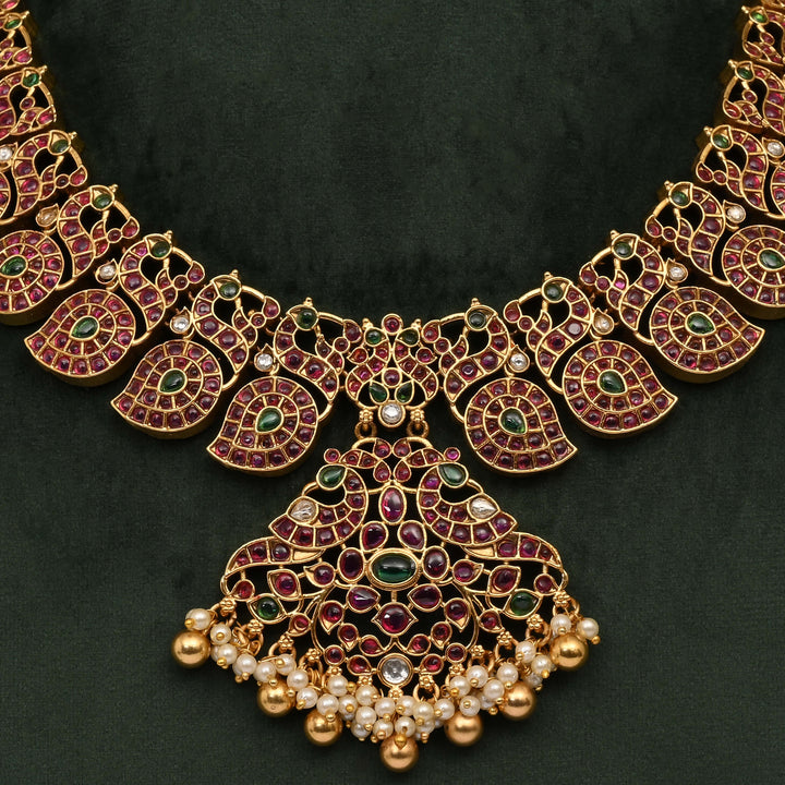 Temple Necklace Set