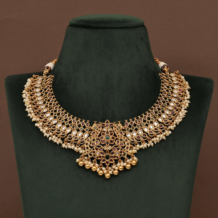 Temple Necklace Set