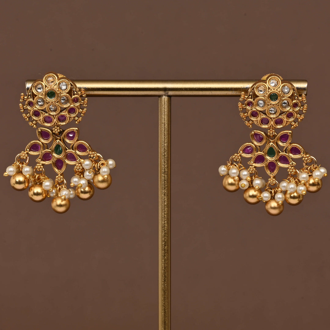 Temple Necklace Set