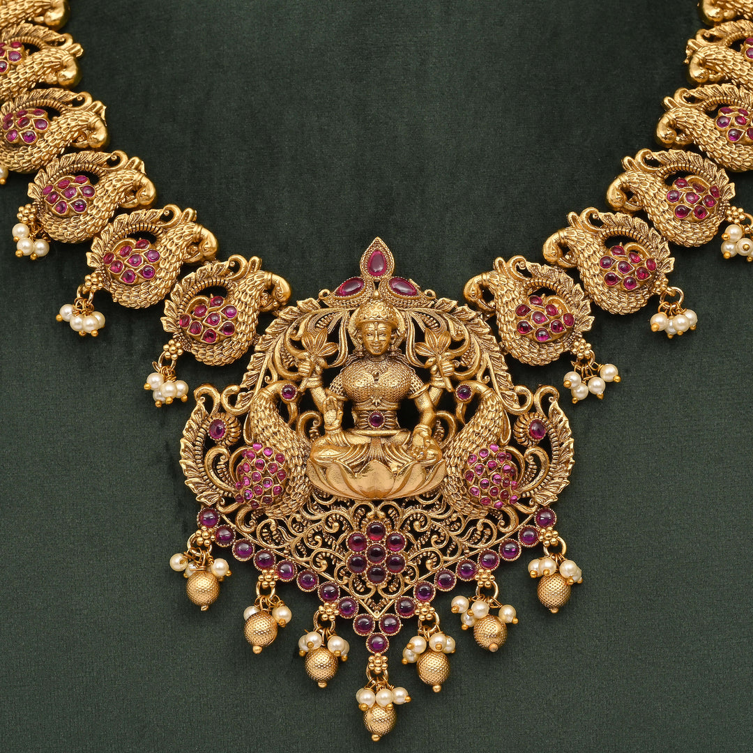Temple Necklace Set