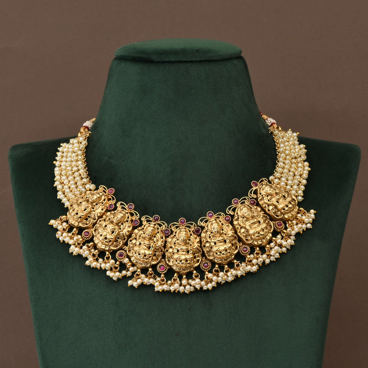 Temple Necklace Set