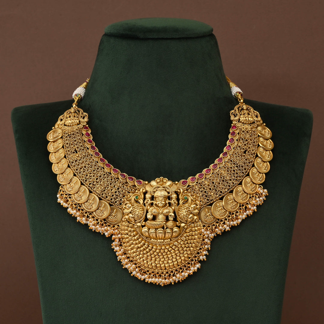 Temple Necklace Set