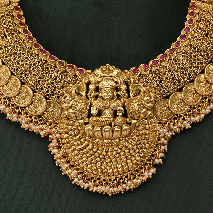 Temple Necklace Set