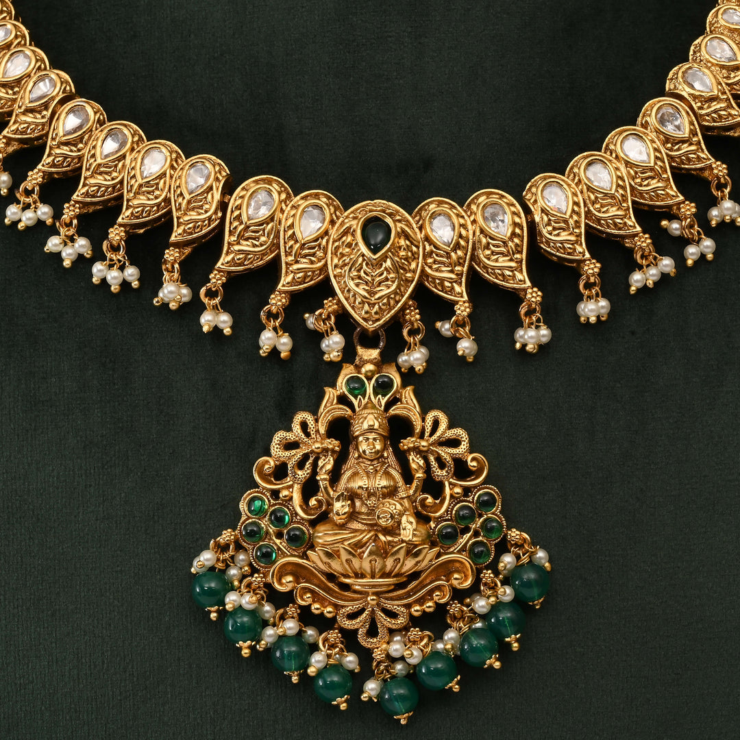 Temple Necklace Set
