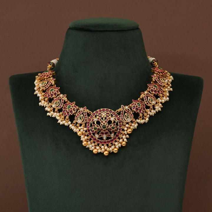 Temple Necklace Set