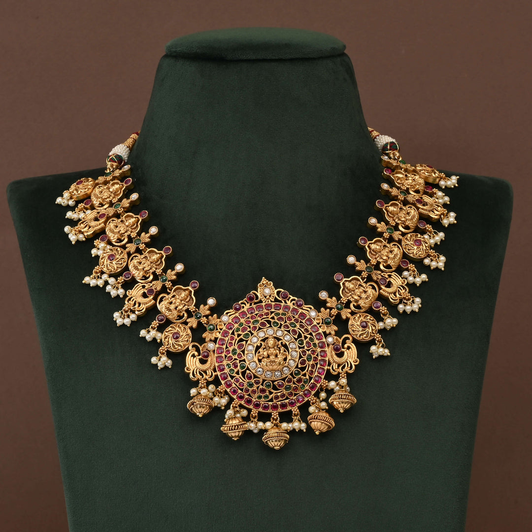 Temple Necklace Set
