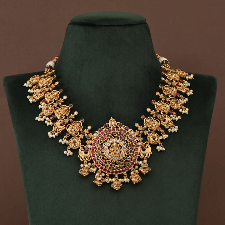 Temple Necklace Set