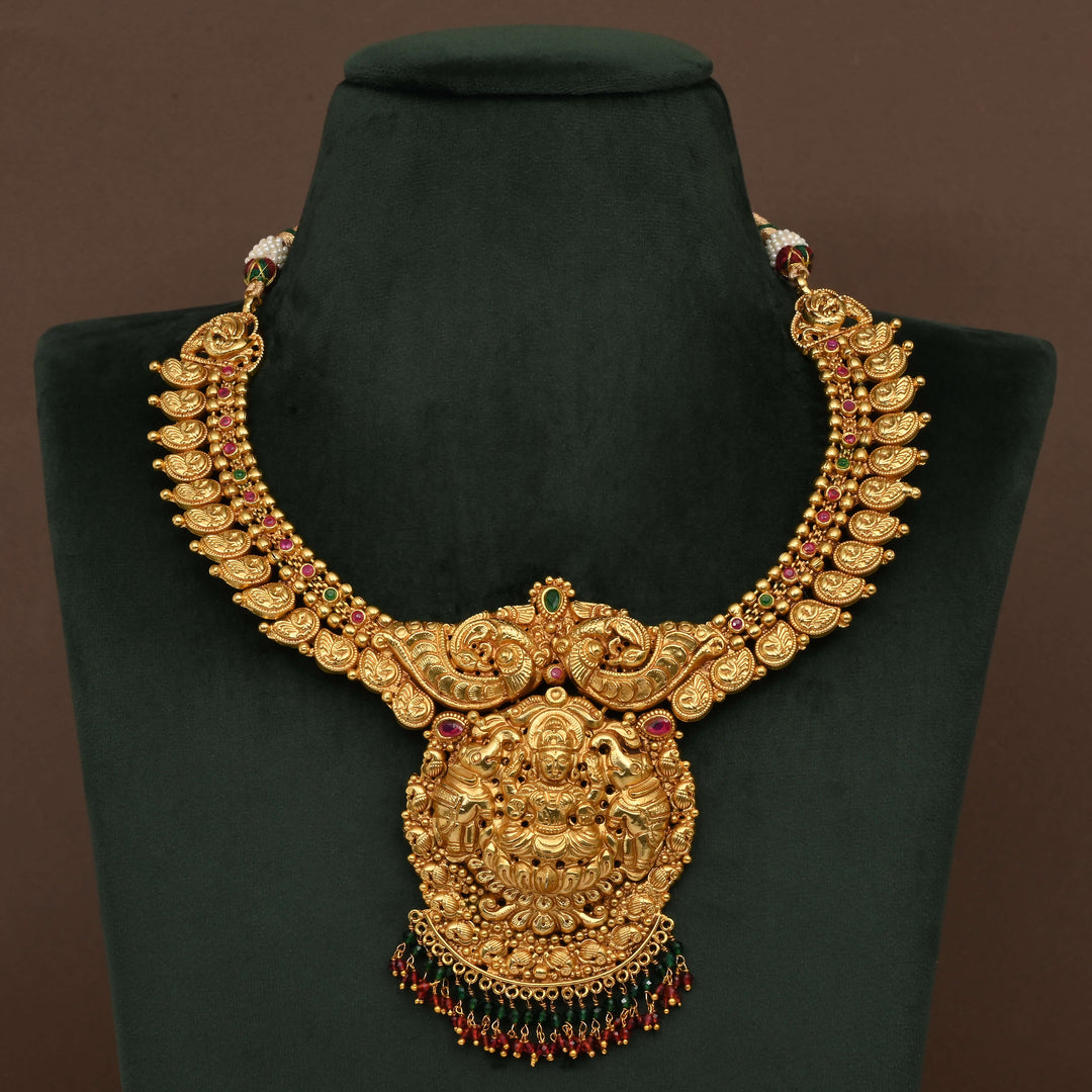 Temple Necklace Set