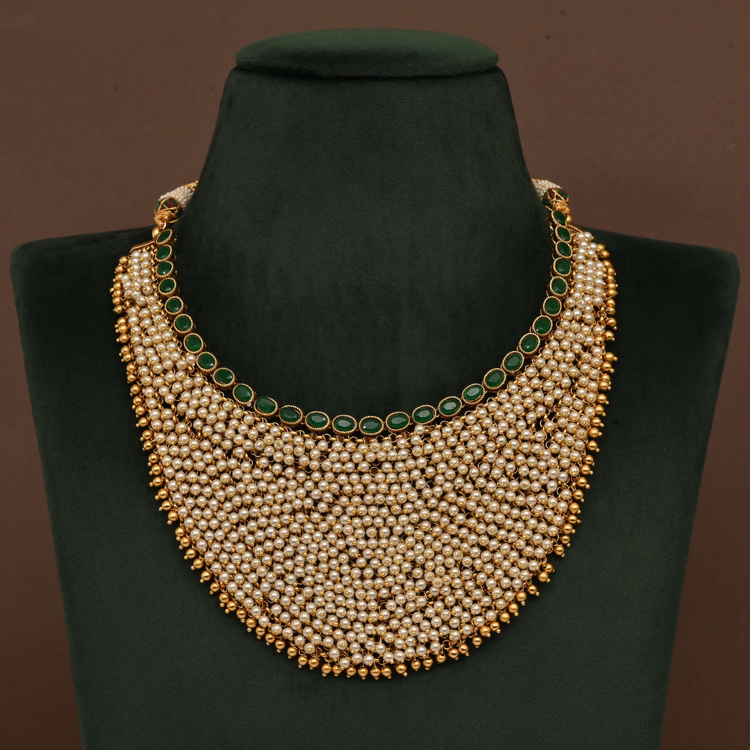 Temple Necklace Set