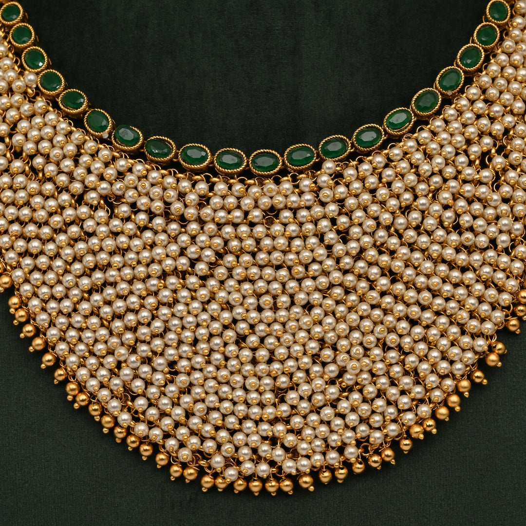 Temple Necklace Set