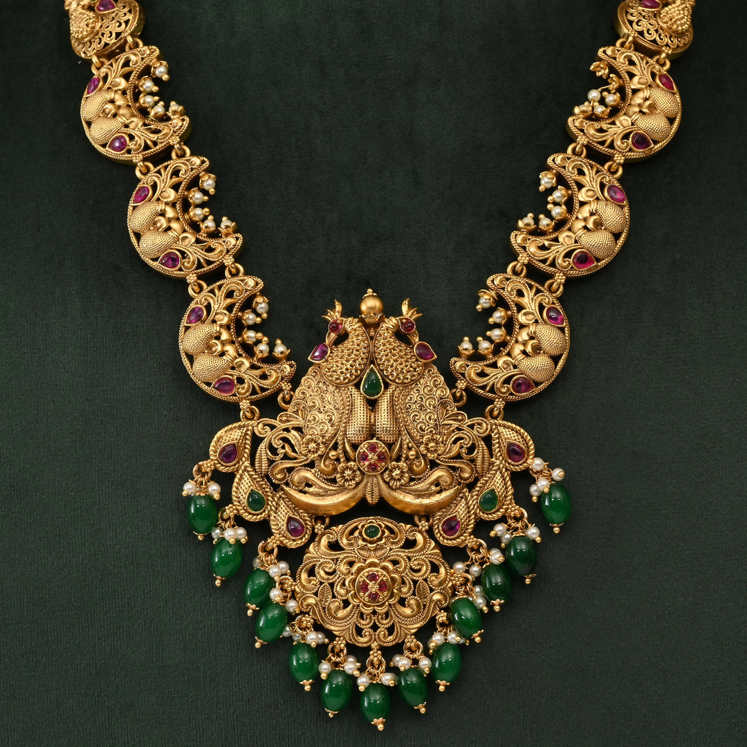 Temple Necklace Set