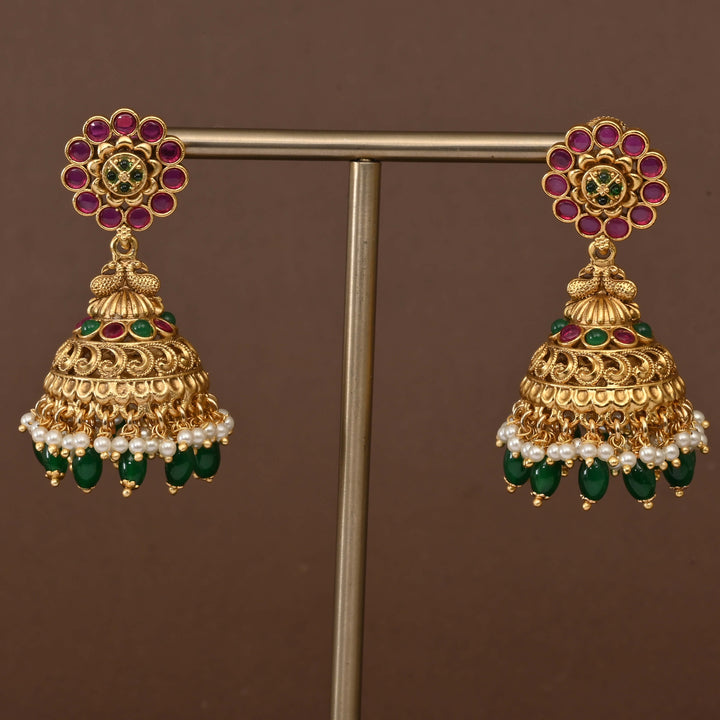 Temple Necklace Set