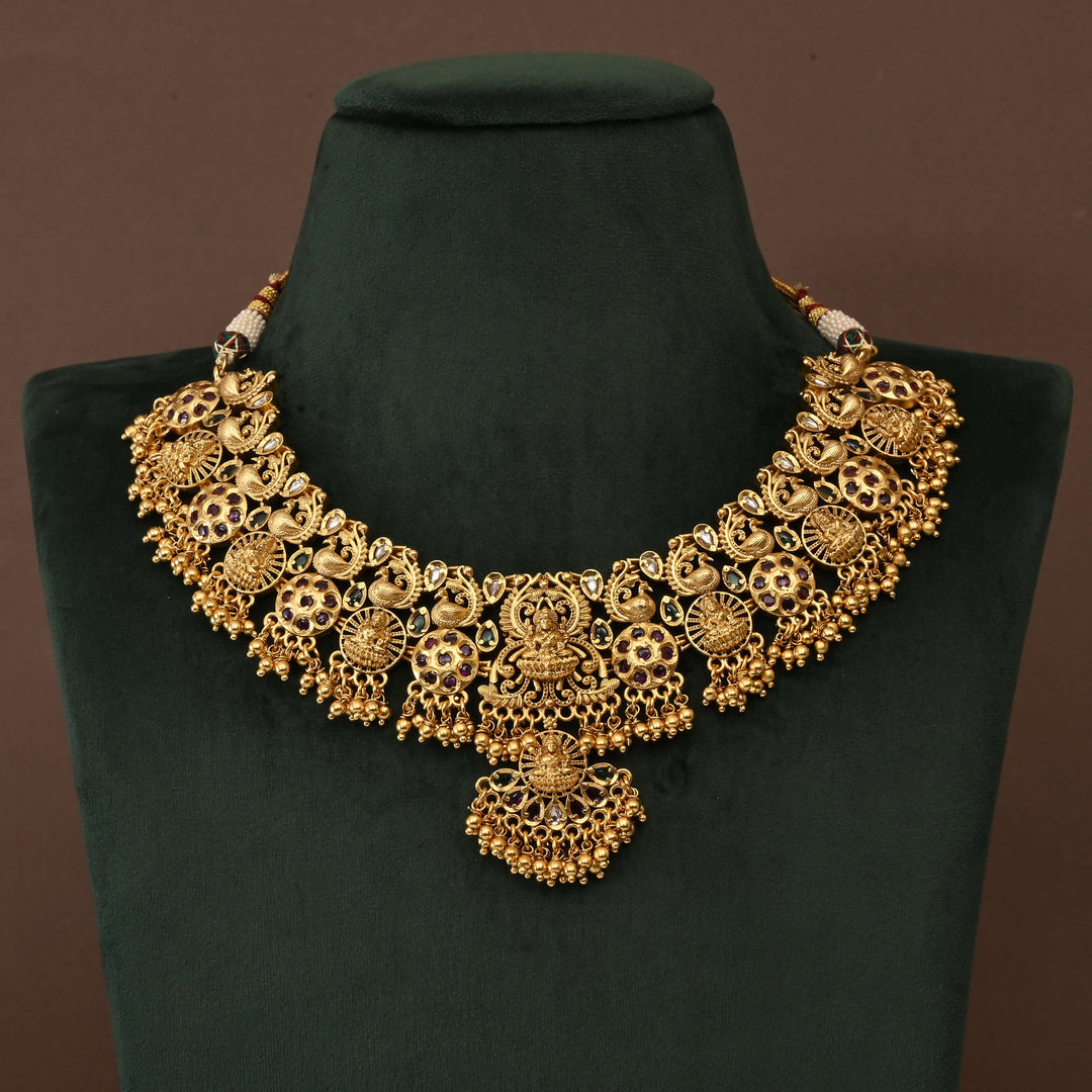 Temple Necklace Set
