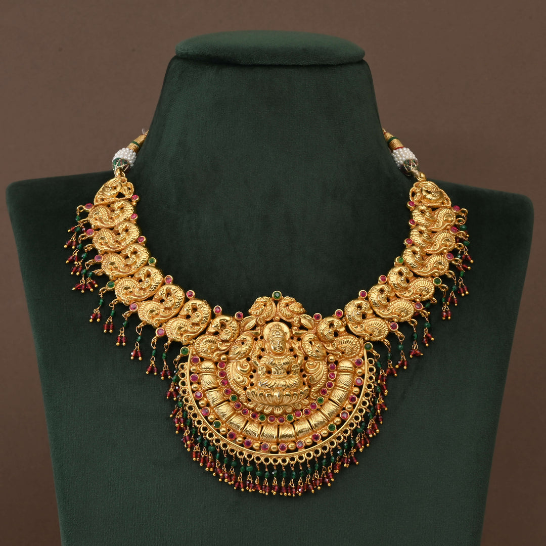 Temple Necklace Set