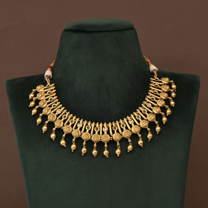 Temple Necklace Set