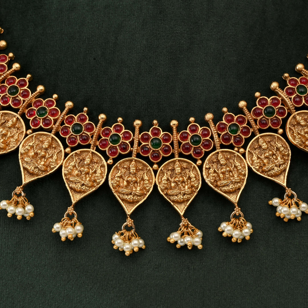 Temple Necklace Set