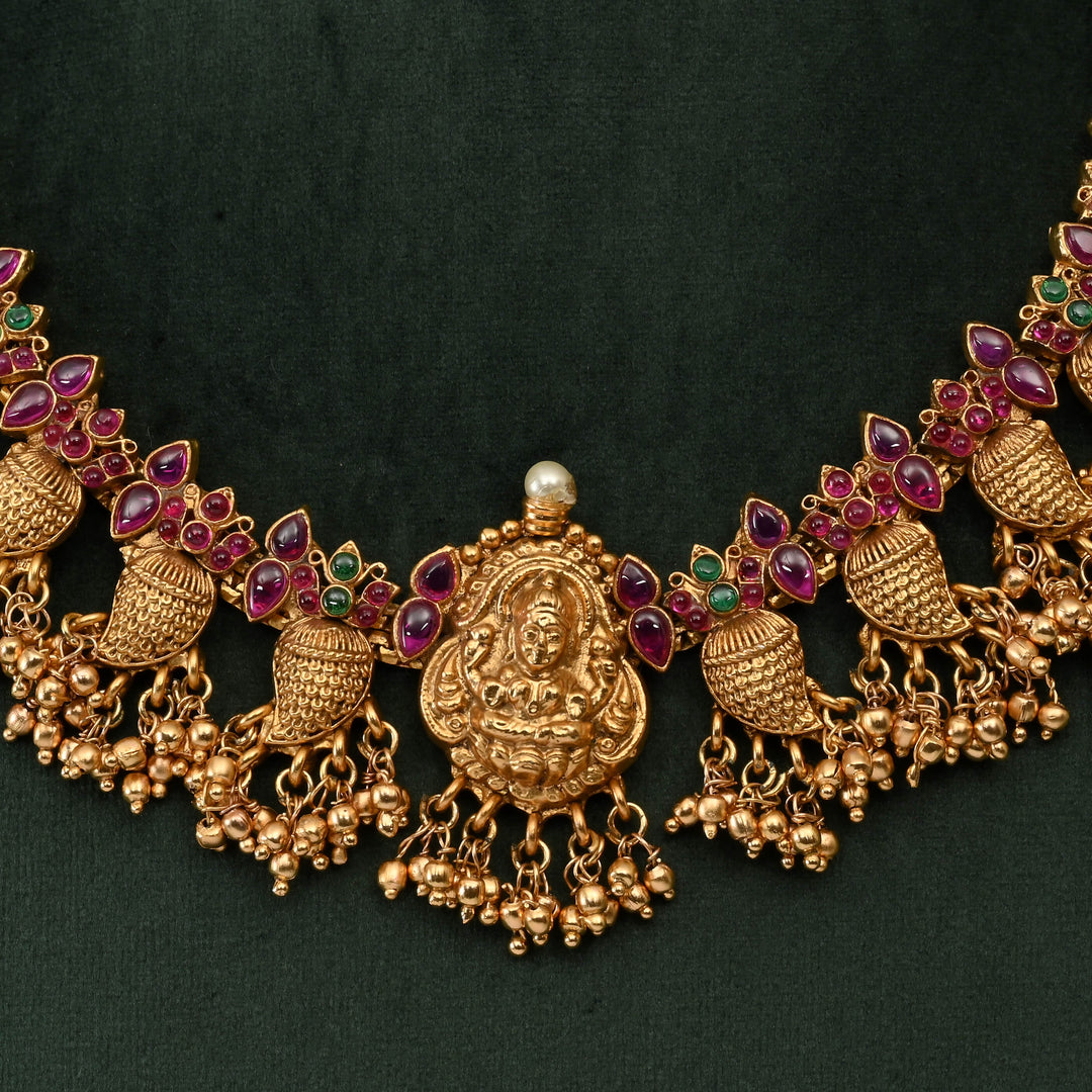 Temple Necklace Set