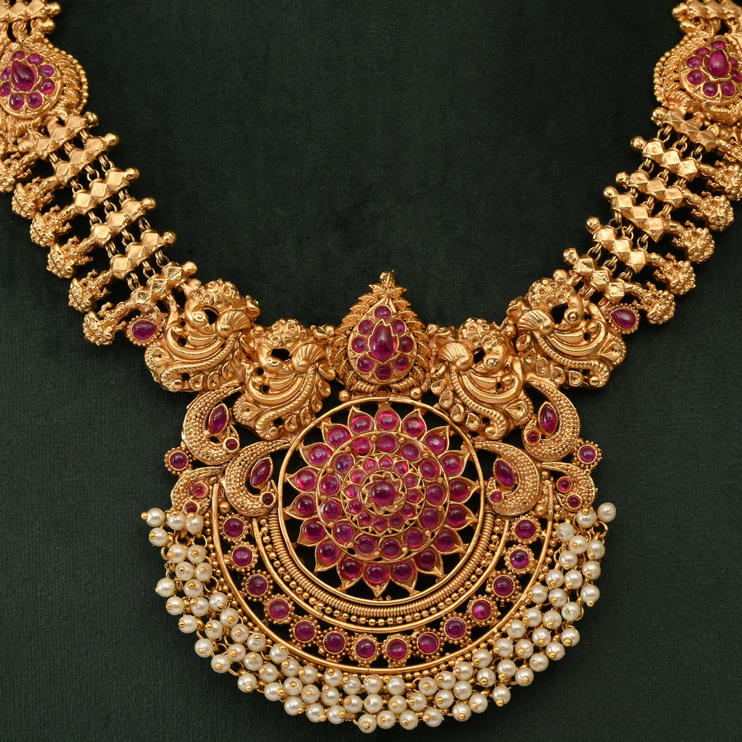 Temple Necklace Set