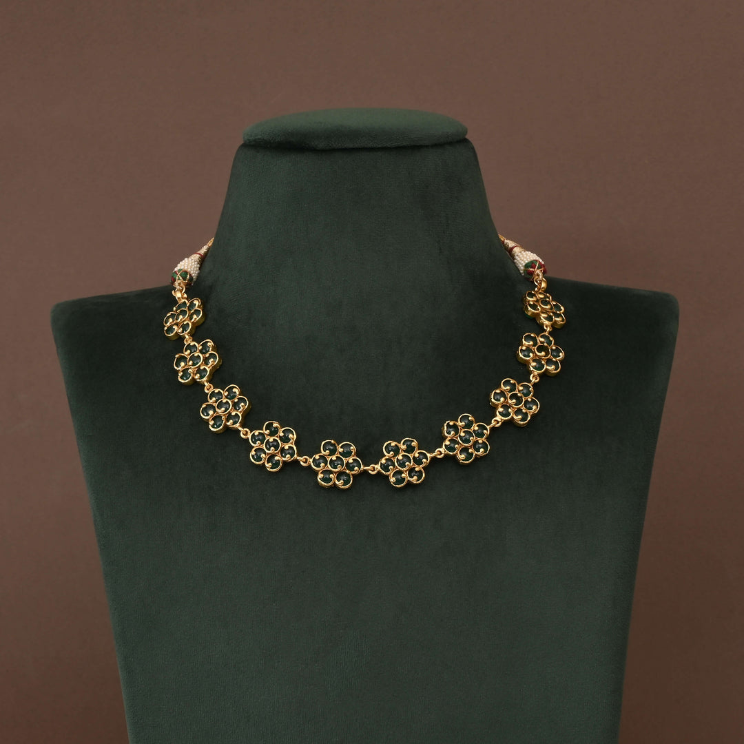 Temple Necklace Set