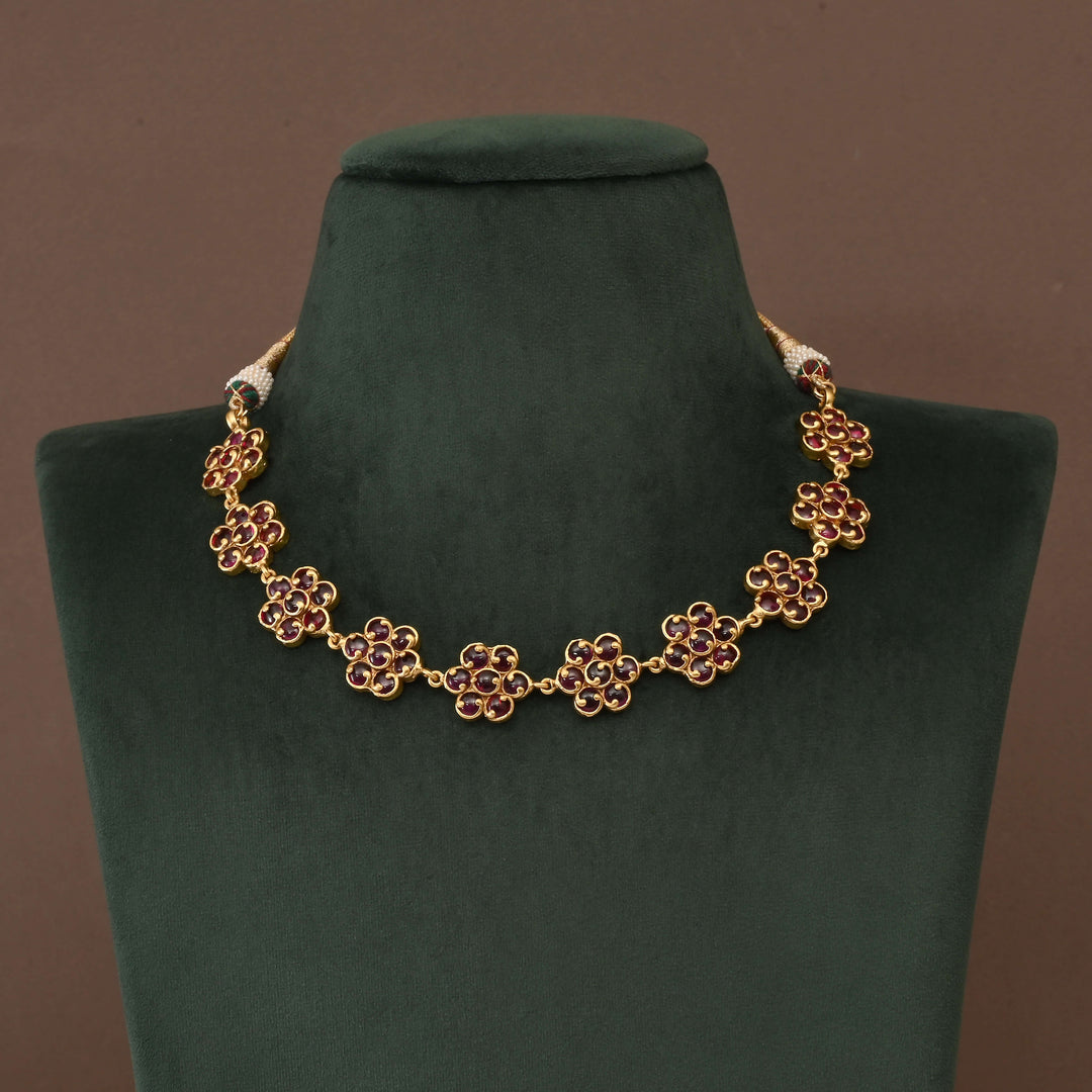 Temple Necklace Set