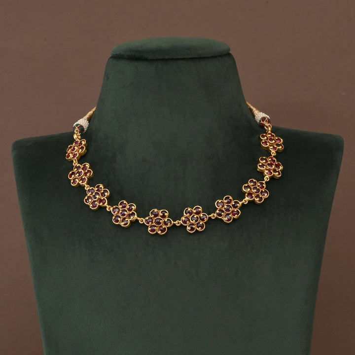 Temple Necklace Set