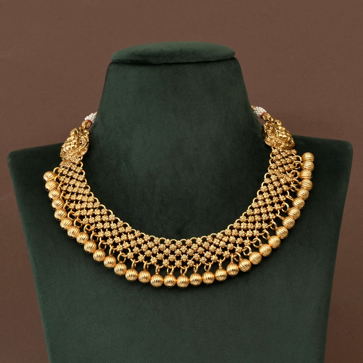 Temple Necklace Set