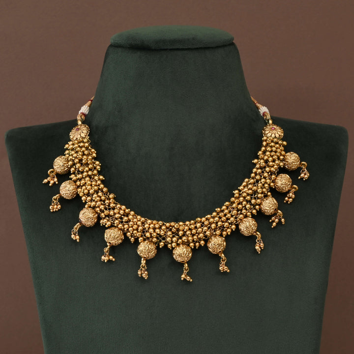 Temple Necklace Set