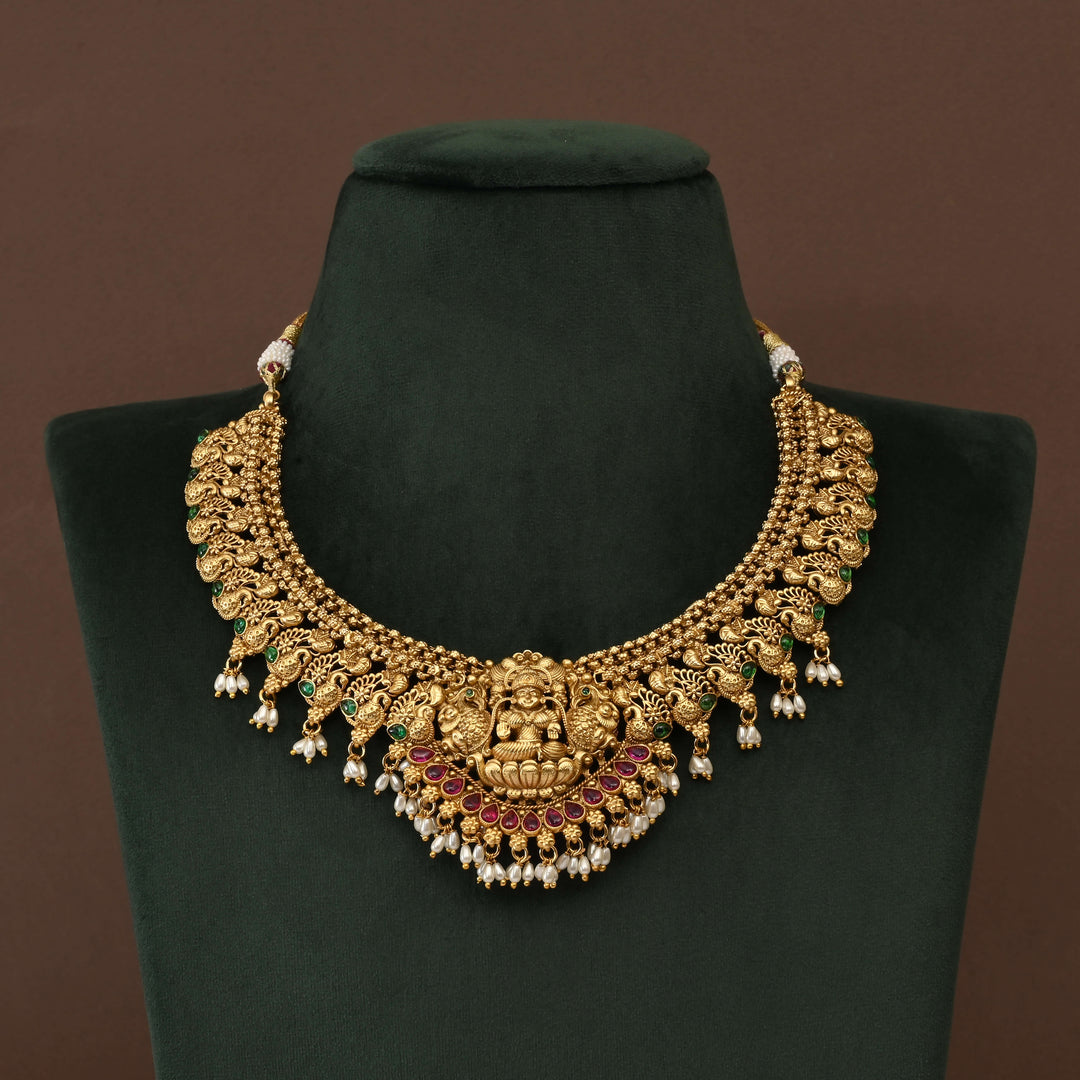 Temple Necklace Set