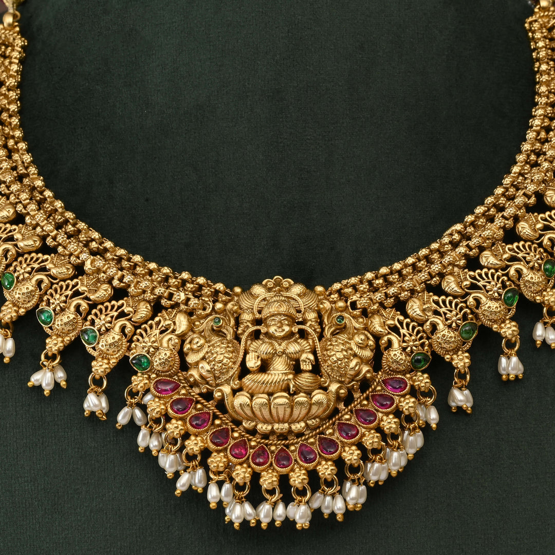 Temple Necklace Set
