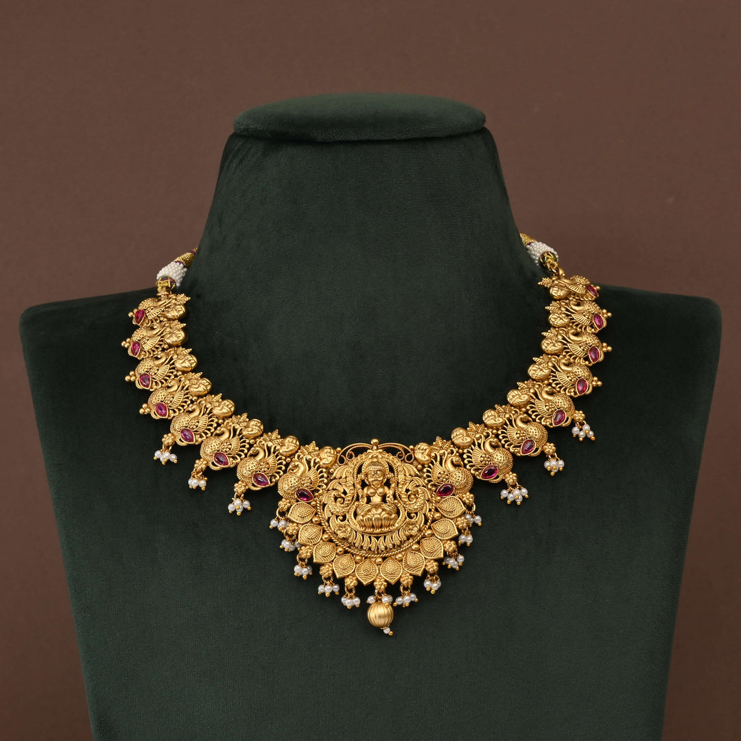 Temple Necklace Set