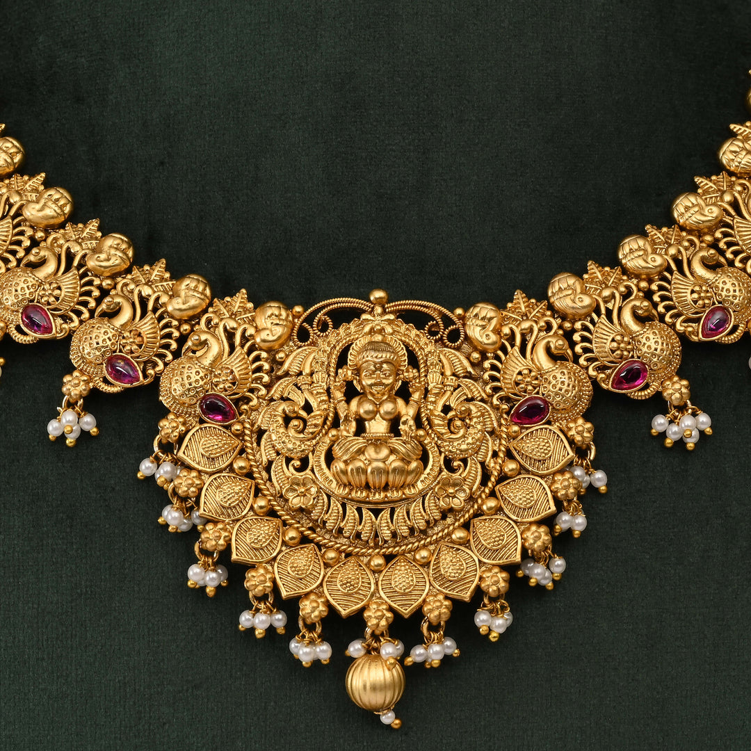 Temple Necklace Set