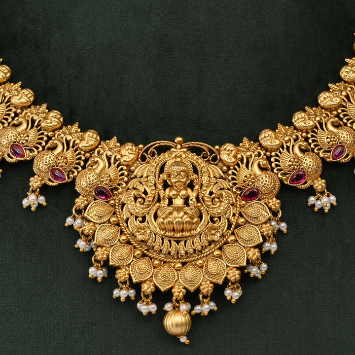 Temple Necklace Set