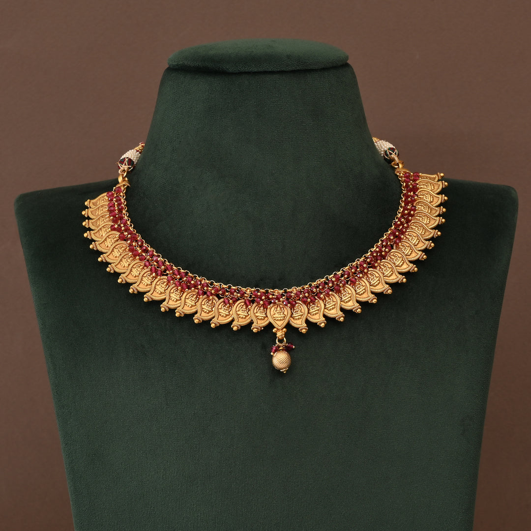 Temple Necklace Set