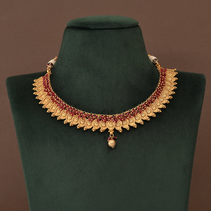 Temple Necklace Set