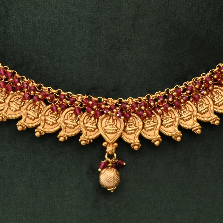 Temple Necklace Set
