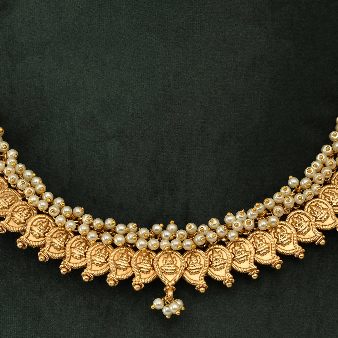 Temple Necklace Set
