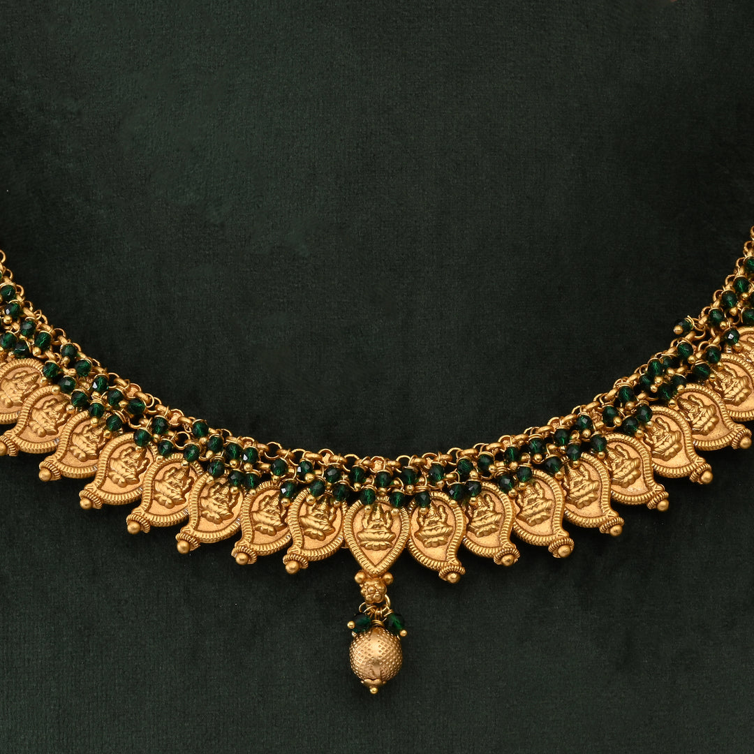 Temple Necklace Set