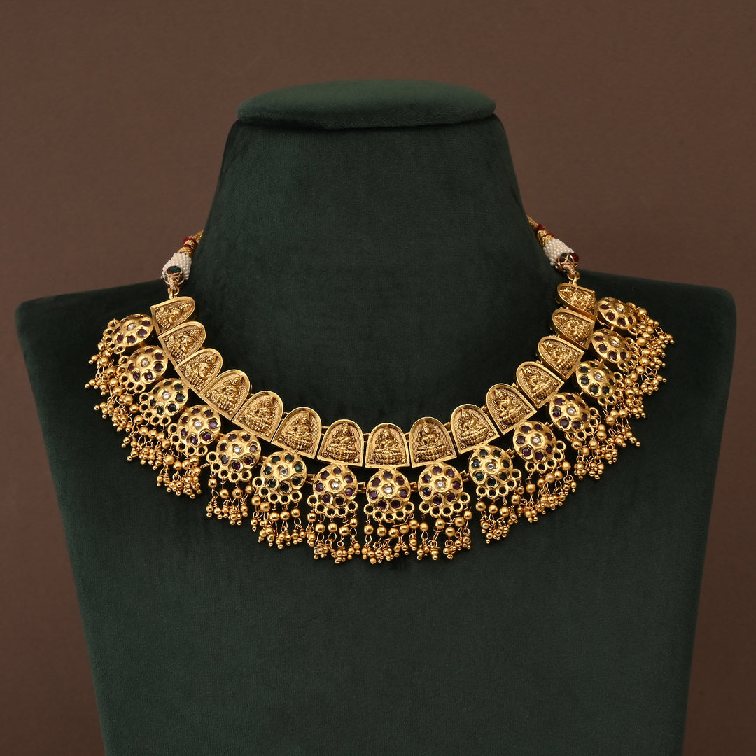 Temple Necklace Set