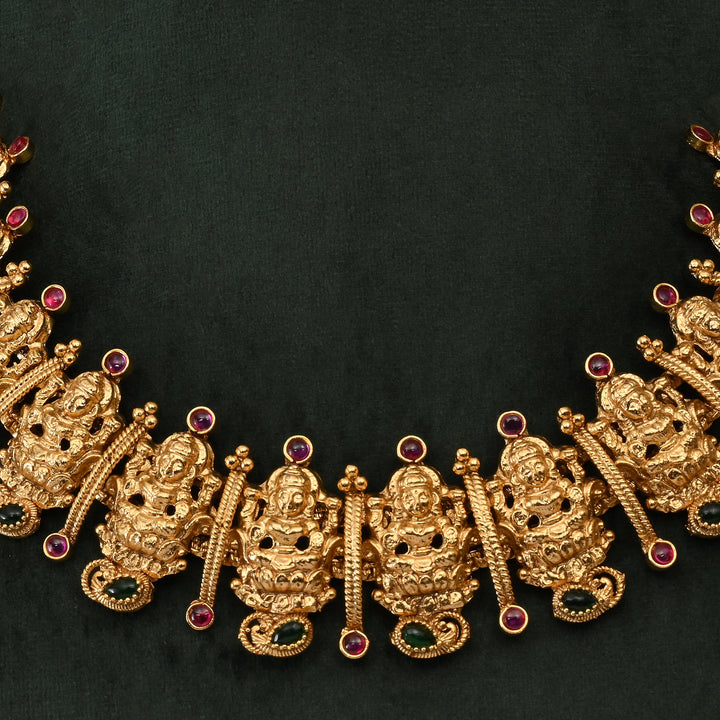 Temple Necklace Set