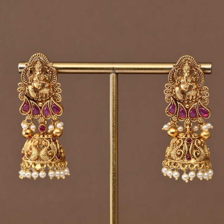 Temple Necklace Set