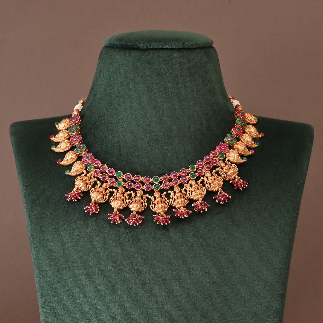Temple Necklace Set