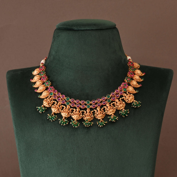 Temple Necklace Set