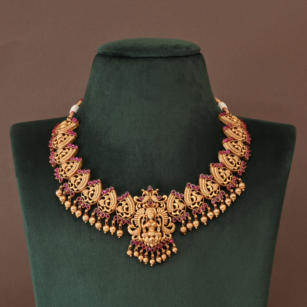 Temple Necklace Set