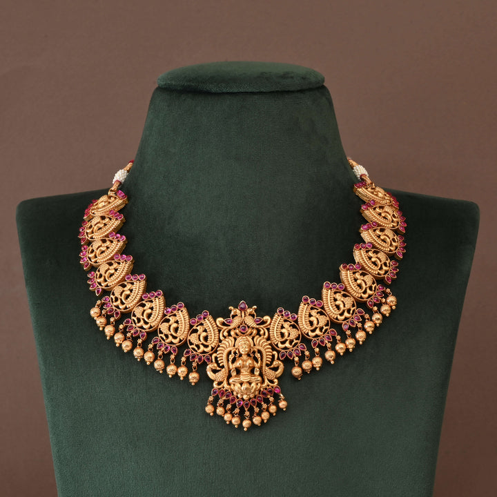 Temple Necklace Set